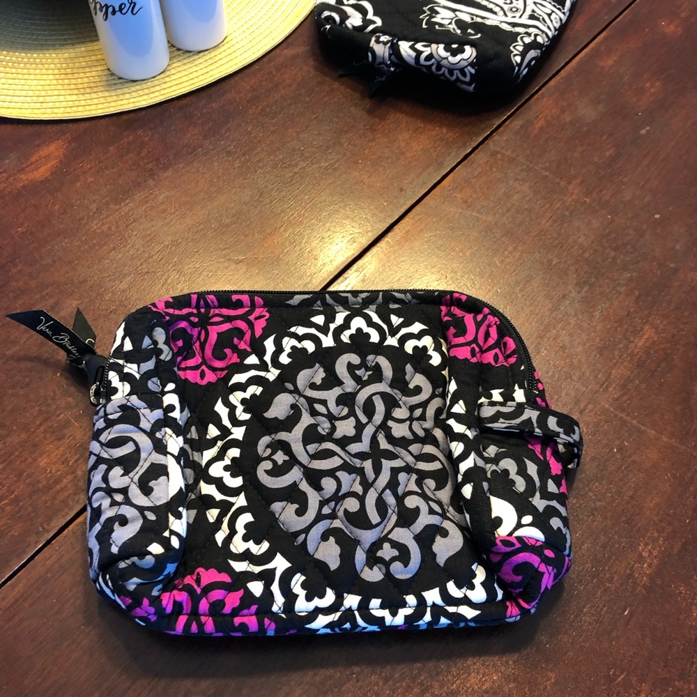 Vera Bradley multi color makeup bag